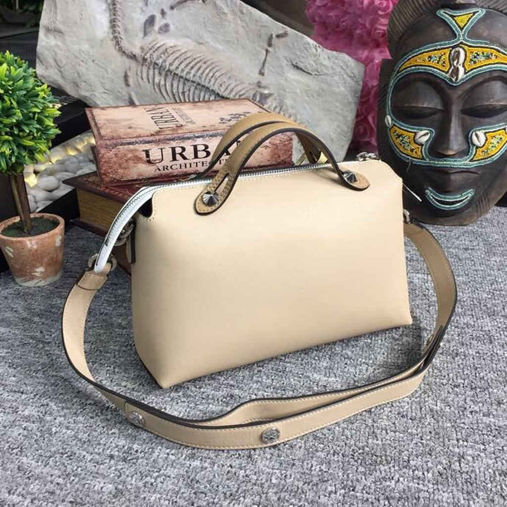 FI By The Way MeGLAMIum Bag Beige For Women, Handbags, Shoulder And Crossbody Bags 10.6in/27cm FF 8BL1461