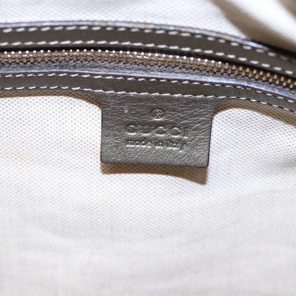 GUCCI GG Supreme UNICEF Snowman in Africa Boston Bag PVC Beige 189895 86638