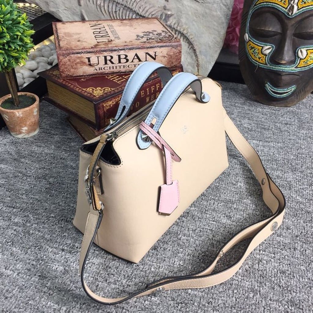 FI By The Way MeGLAMIum Bag Beige For Women, Handbags, Shoulder And Crossbody Bags 10.6in/27cm FF 8BL1461