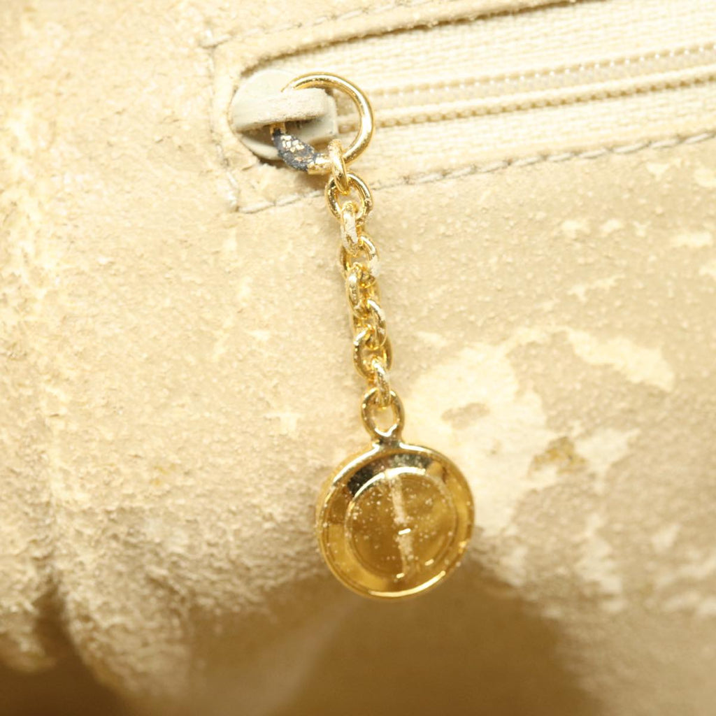 GUCCI Bamboo Hand Bag Leather 2way Beige Gold 000 2058 0290 86706