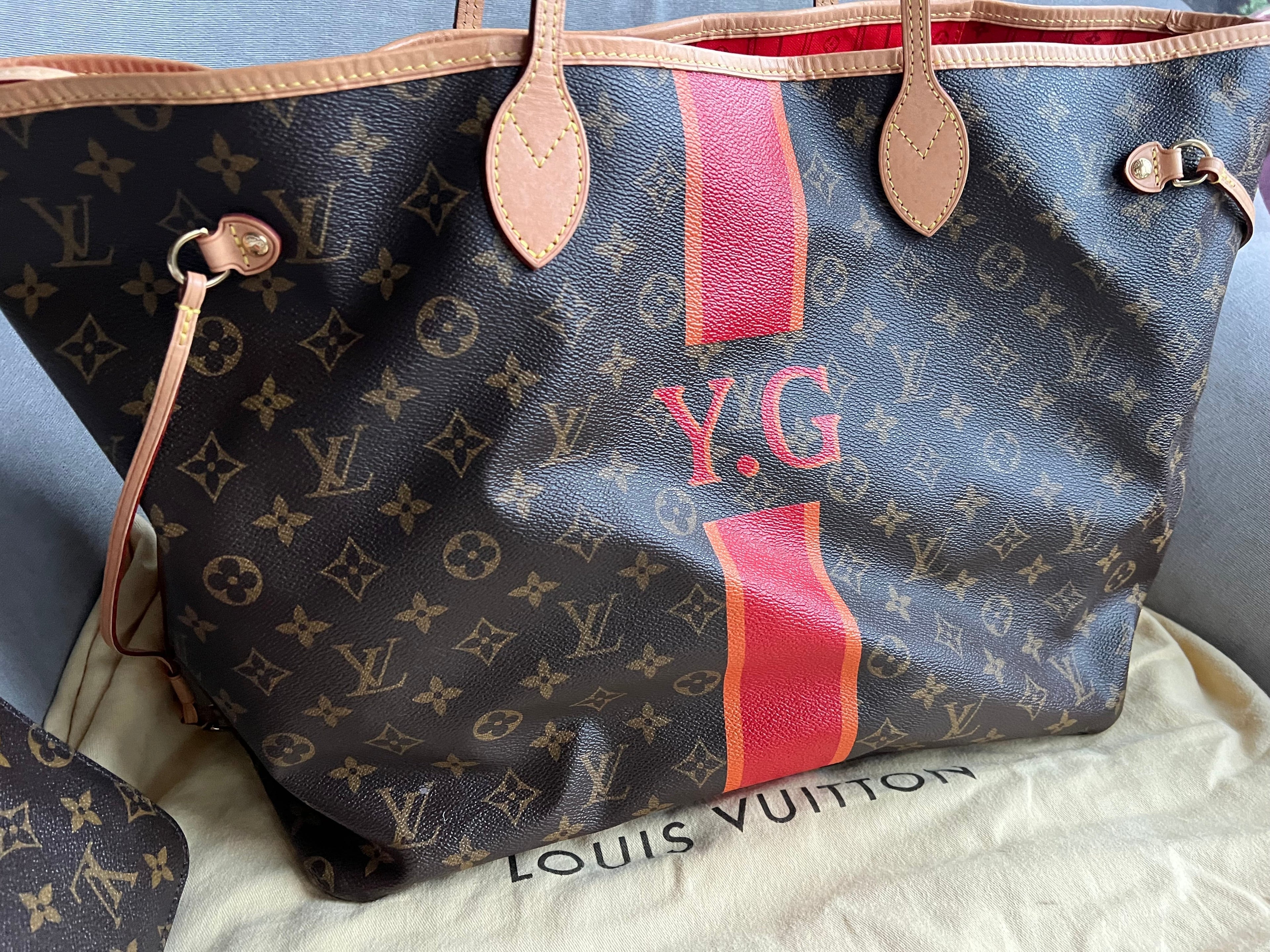 Louis Vuitton My Heritage Personalised Neverfull GM Monogram (RRP £1,790)