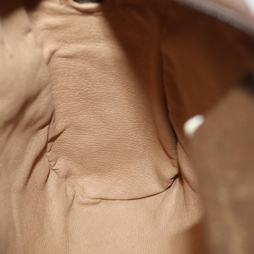 GUCCI GG Supreme Web Sherry Line Shoulder Bag Beige Gold 98 02 004 86829