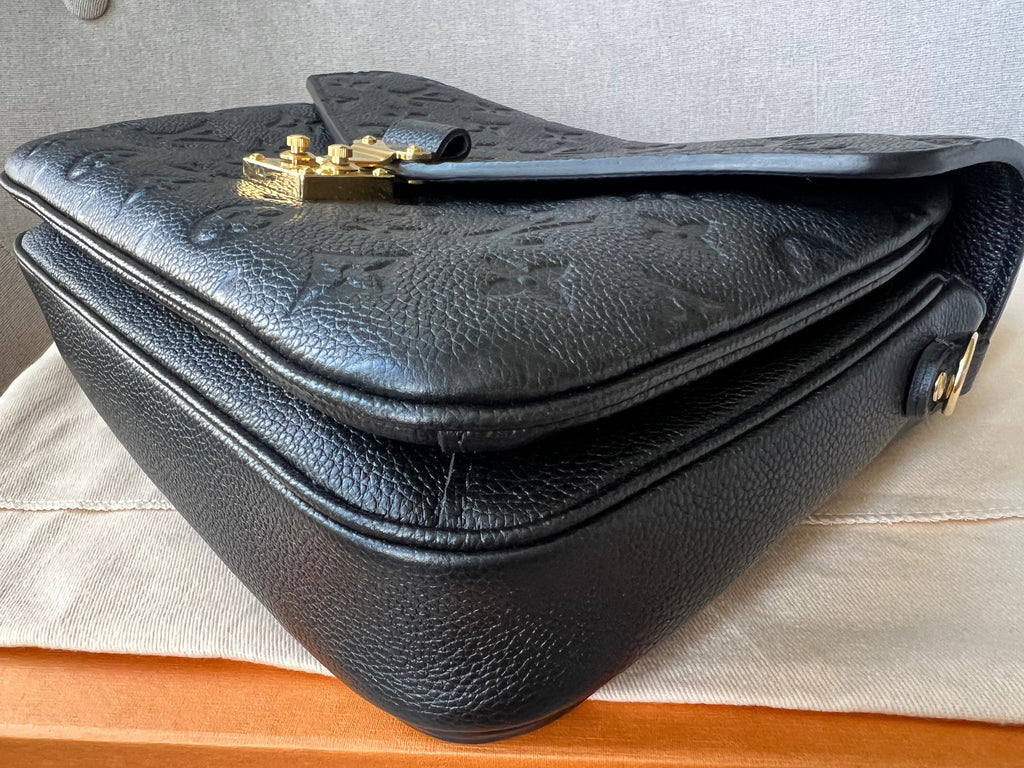 Louis Vuitton Pochette Metis Black Empreinte (RRP £2,110)