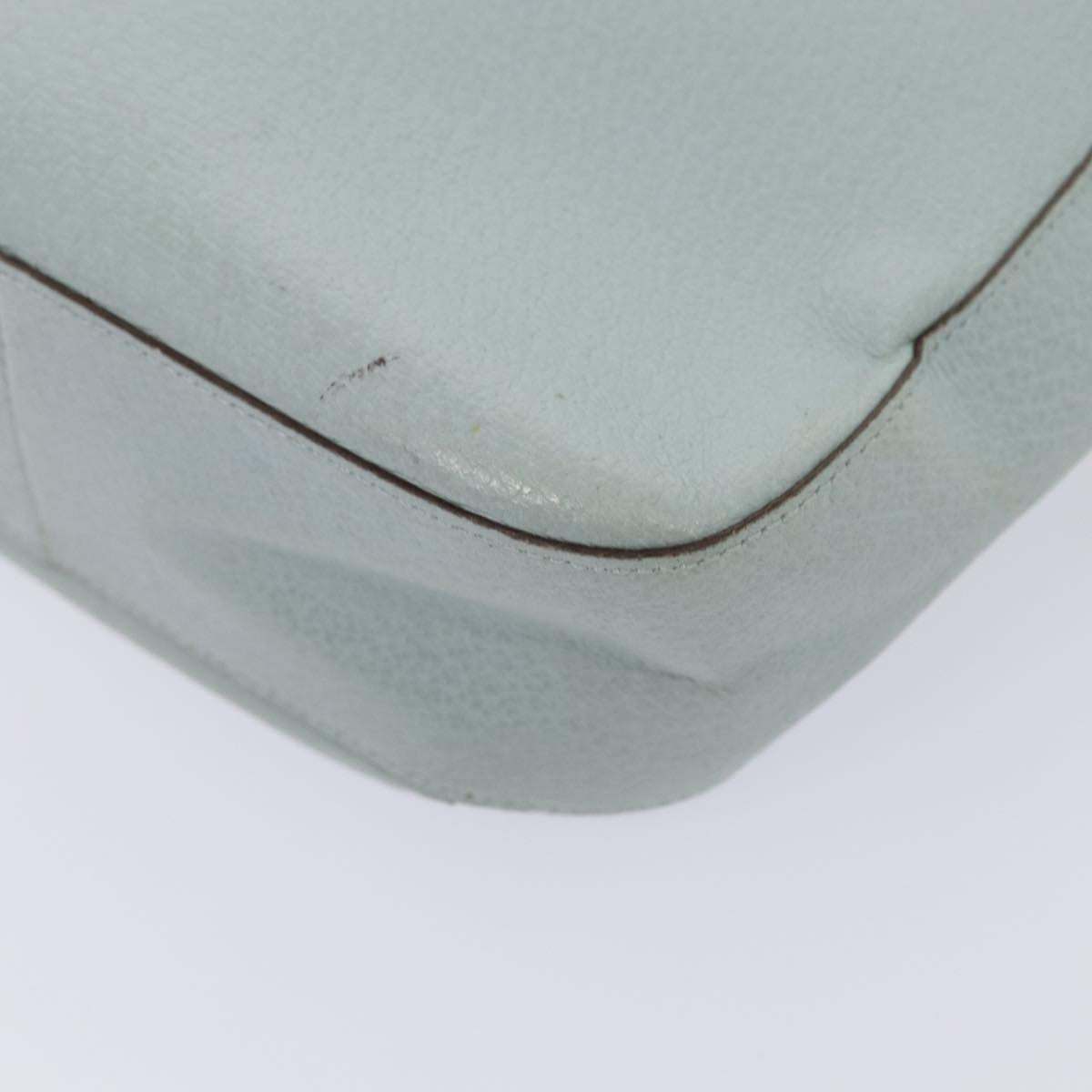 GUCCI Hand Bag Leather Light Blue 002 1118 0463 86903