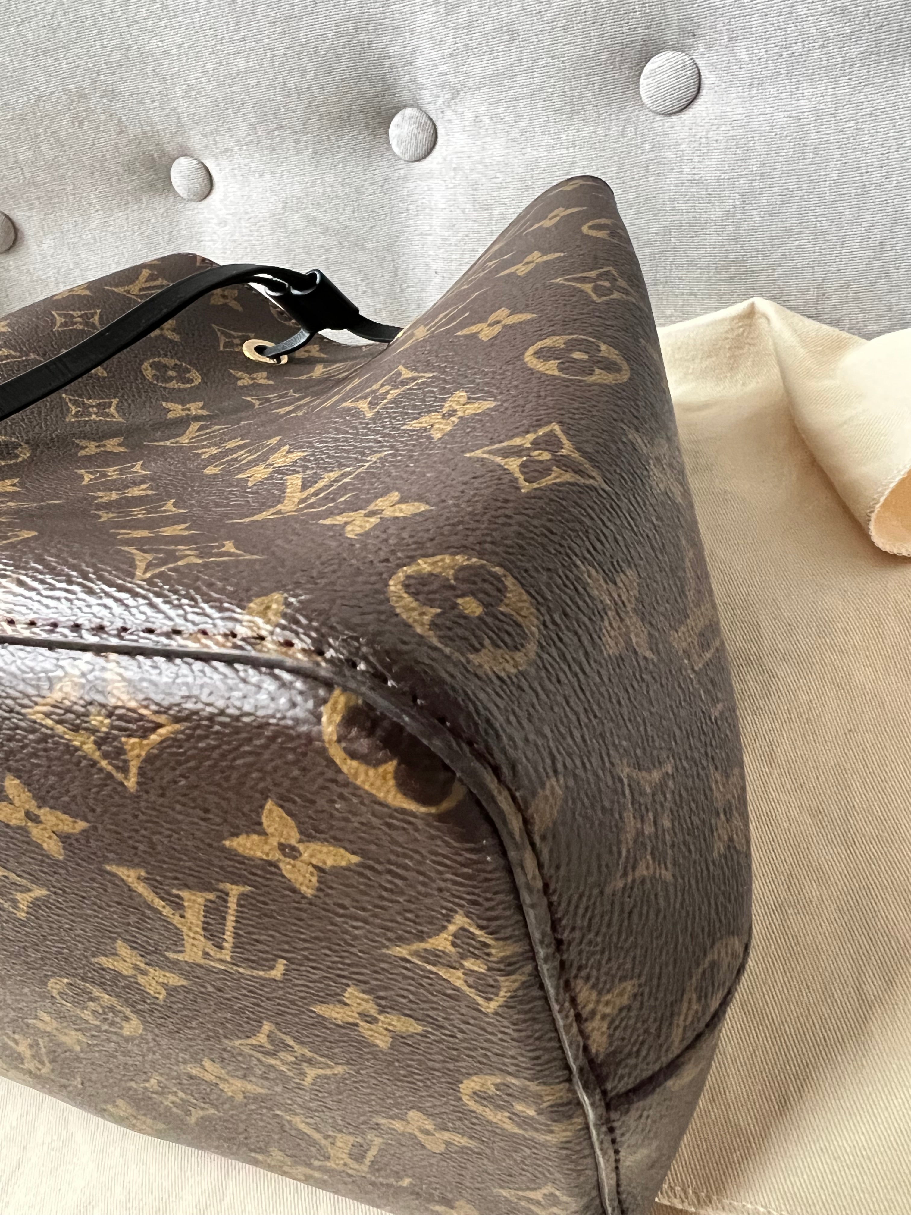 Louis Vuitton Neo Noe Monogram and Black (RRP £1,560)
