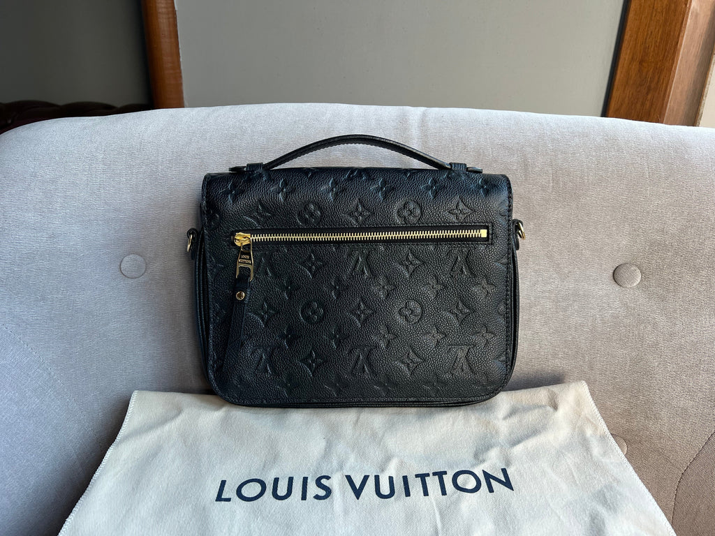 Louis Vuitton Pochette Metis Black Empreinte (RRP £2,110)