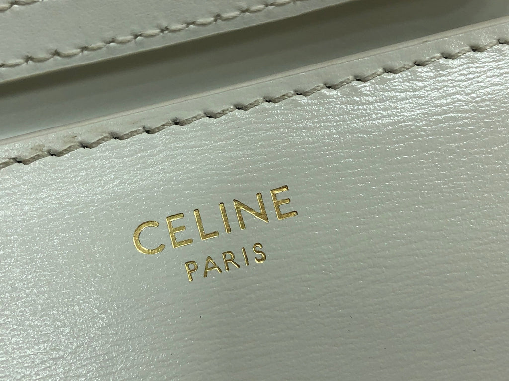 GLAMI Wallet On Chain Triomphe White For Women 7in/19cmÃƒâ€šÃ‚Â 