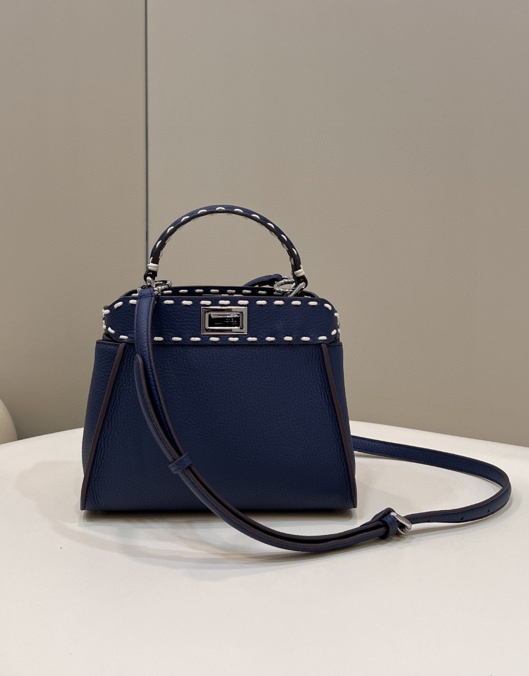 FI GlamI Small Dark Blue Bag For Woman 23cm/9in