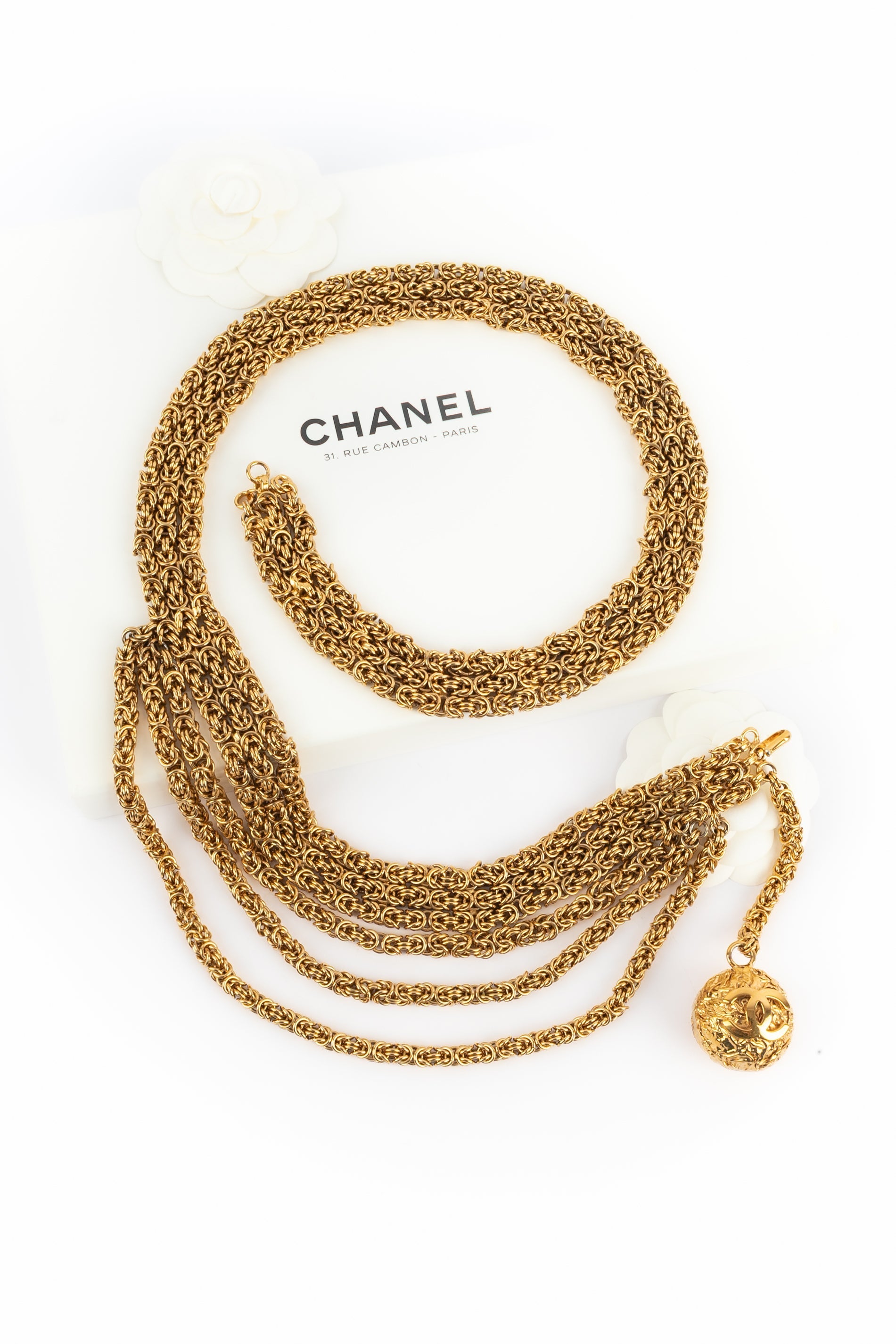 Ceinture Chanel 1980's