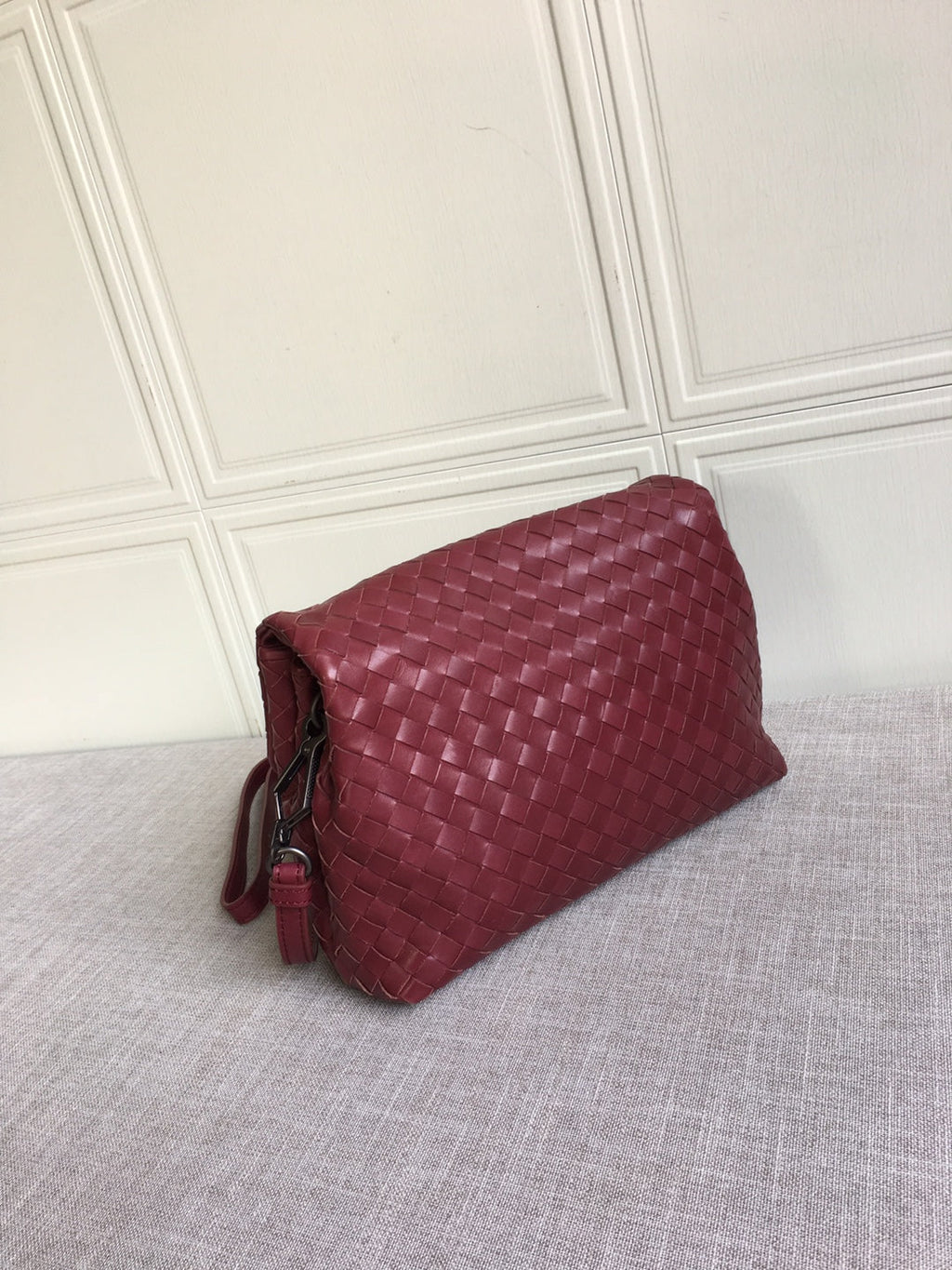 GLAMI Classic Intrecciato Red, For Women, WomenÃƒÂ¢Ã¢â€šÂ¬Ã¢â€žÂ¢s Bags 8.9in/22.5cm