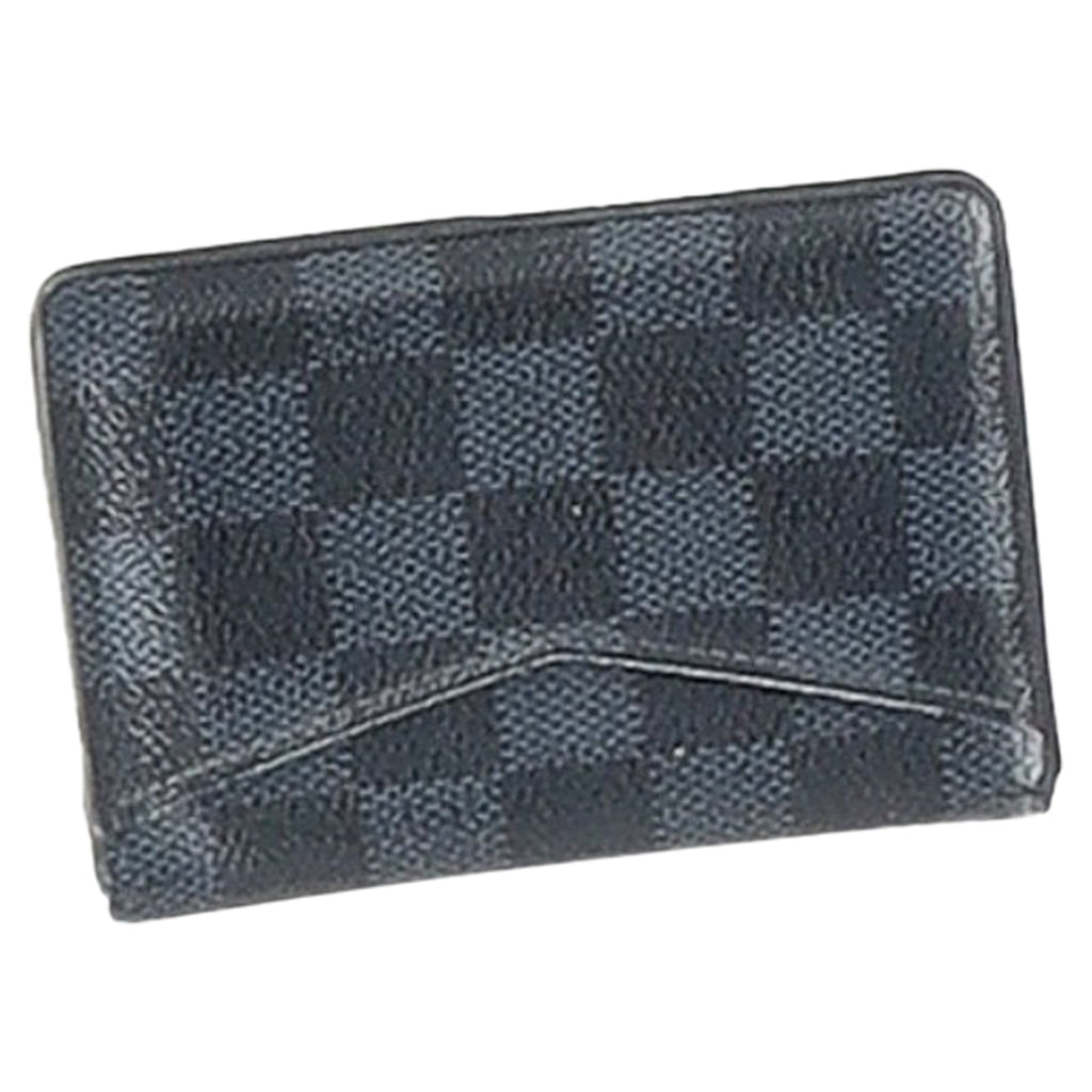 Louis Vuitton Damier Pocket Organizer in Black Coated Canvas