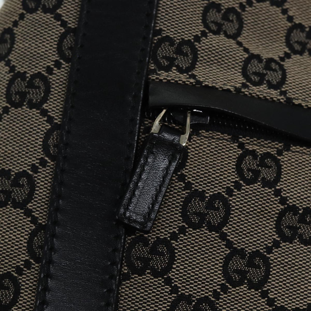 GUCCI GG Canvas Tote Bag Beige Gold 87025