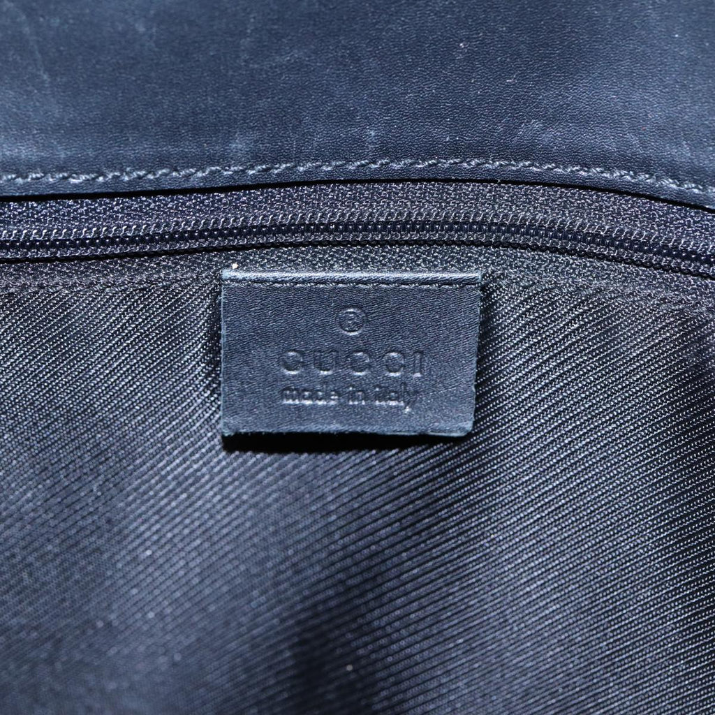 GUCCI GG Canvas Tote Bag Beige Navy Silver 002 1098 1705 87045