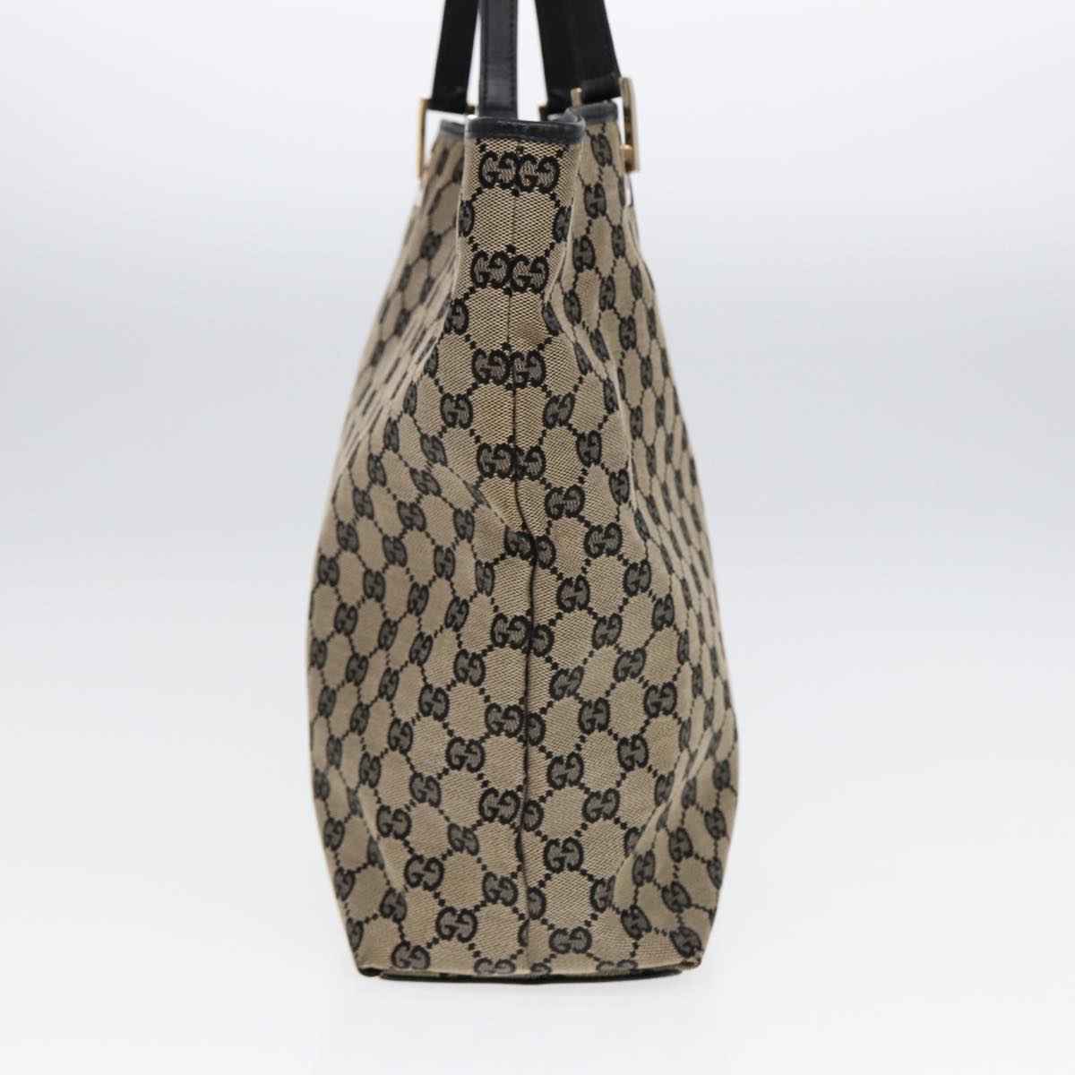 GUCCI GG Canvas Tote Bag Beige Navy Silver 002 1098 1705 87045