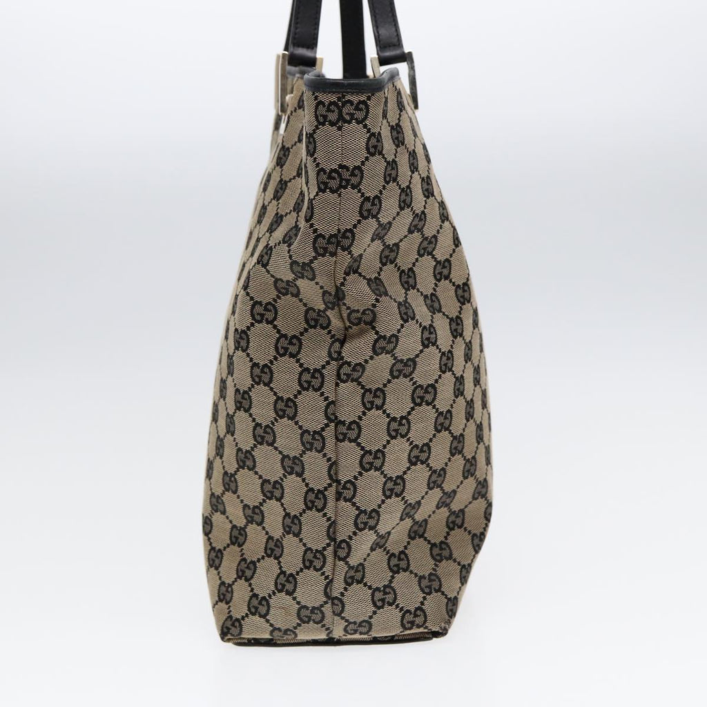 GUCCI GG Canvas Tote Bag Beige Navy Silver 002 1098 1705 87045