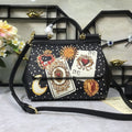 GLAMI 90s Sicily Bag With Logo Print Multicolor For Women 10.2in/26cm GLAMI