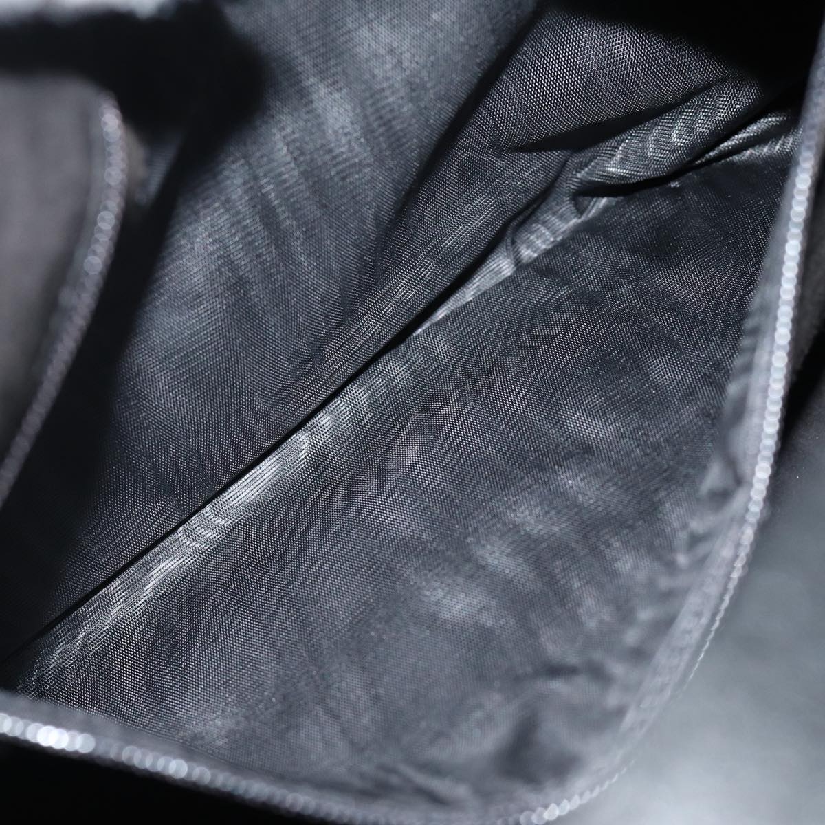 GUCCI Shoulder Bag Leather Black Silver 001 3767 87073