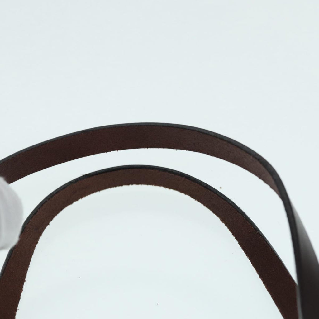 FENDI Zucca Canvas Tote Bag Brown Black Silver 87107