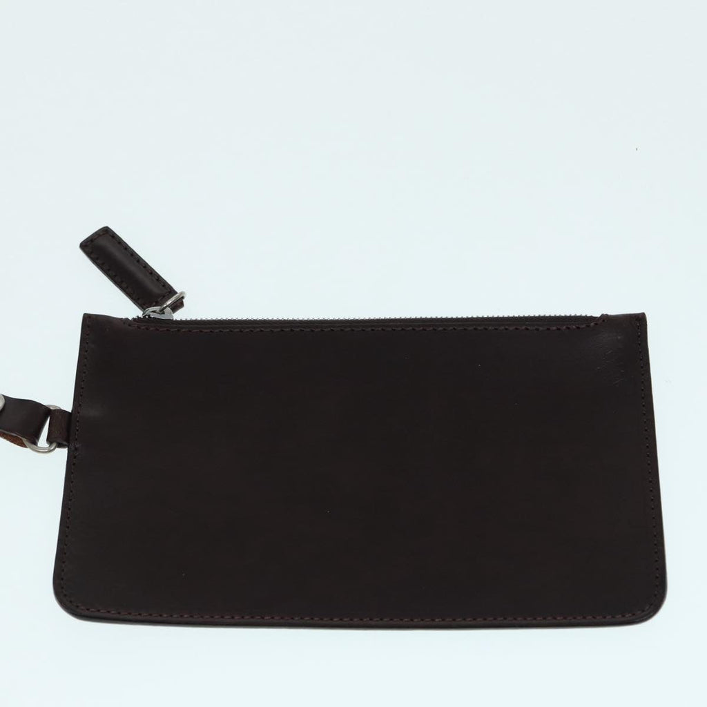 FENDI Zucca Canvas Tote Bag Brown Black Silver 87107