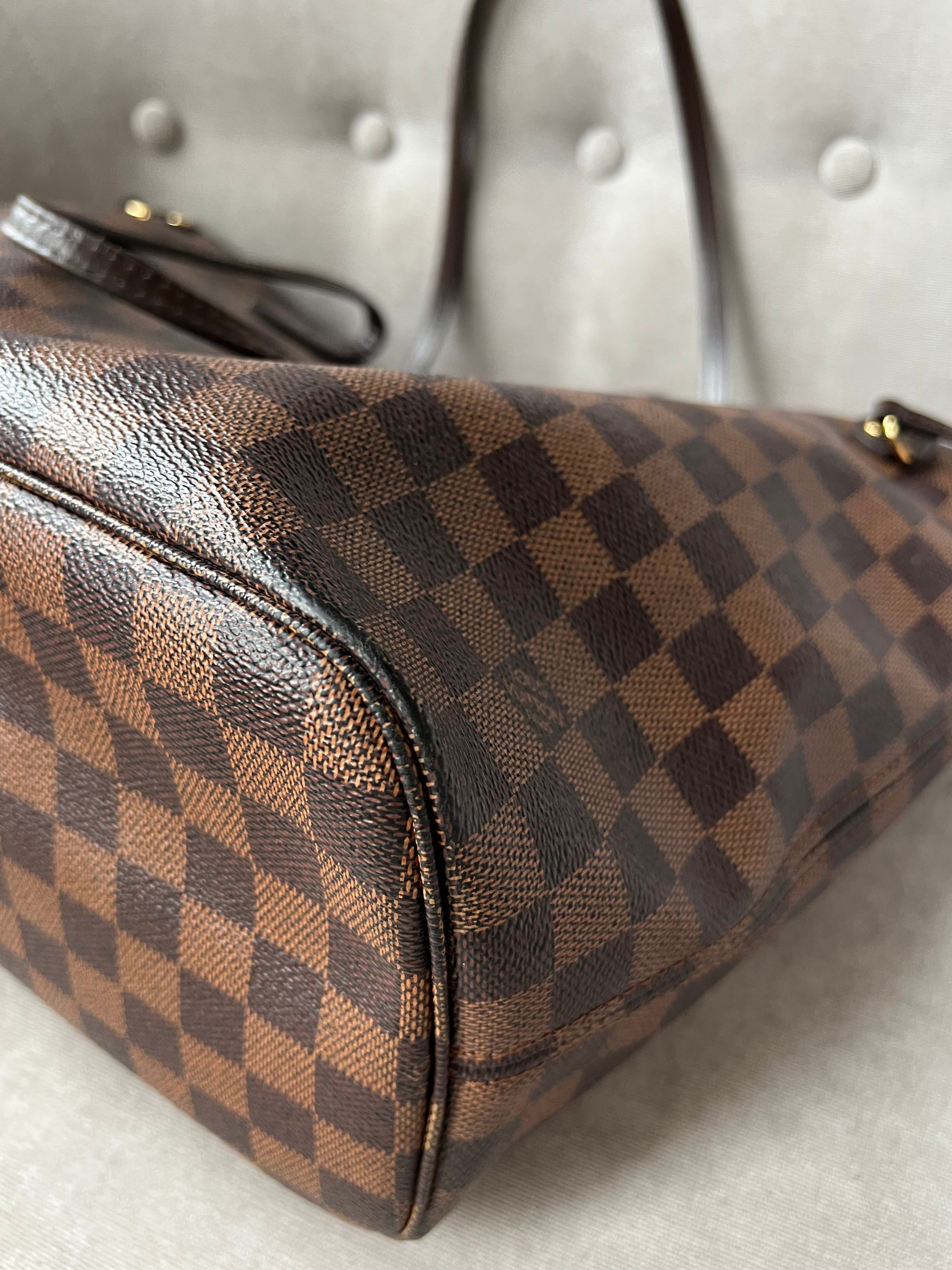 Louis Vuitton Neverfull MM Damier Ebene Cherry Interior (RRP £1,410)