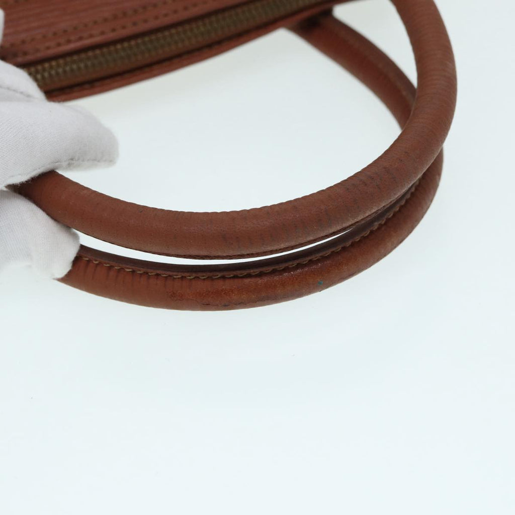 FENDI Hand Bag Straw Beige Gold 87207