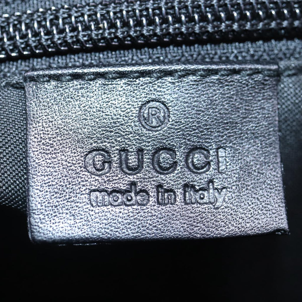 GUCCI GG Canvas Tote Bag Brown Silver 019 0401 1956 87265