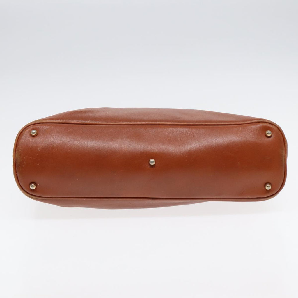 GUCCI Bamboo Hand Bag Leather Brown Gold 000 1186 0289 87268