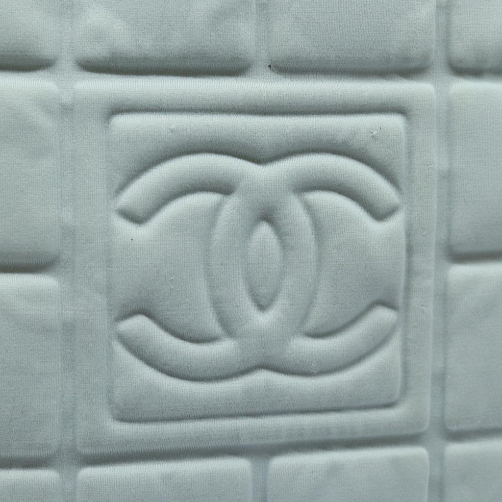 CHANEL Sports Tote Bag Nylon Gray CC 87271