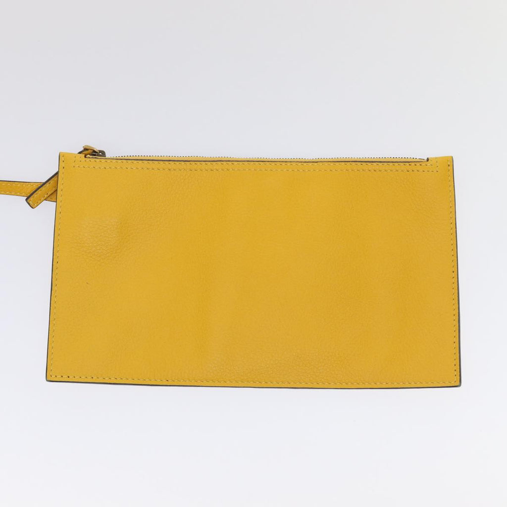 GUCCI Elton John Capsule Collection Tote Bag Leather Yellow 512982 87284