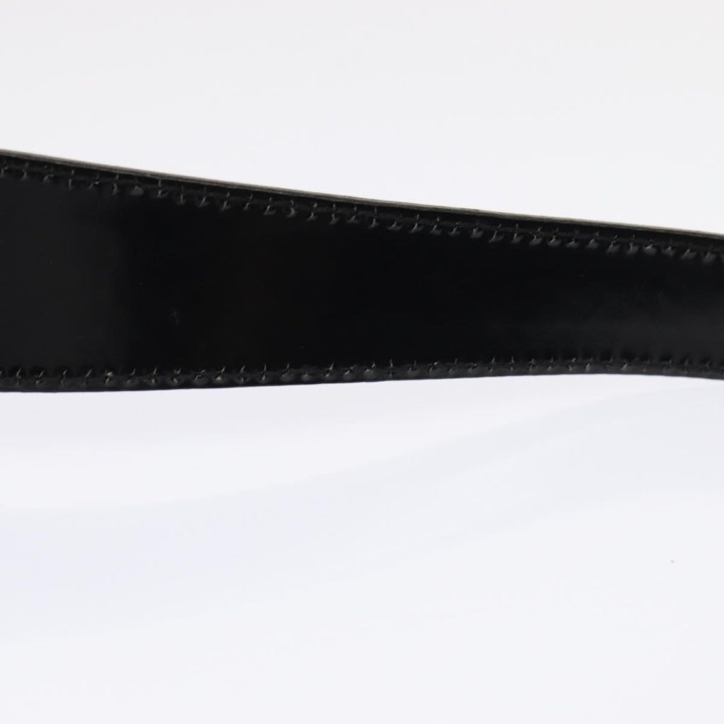 GUCCI Bamboo Body Bag Patent leather Black Gold 003 3444 0127 87287