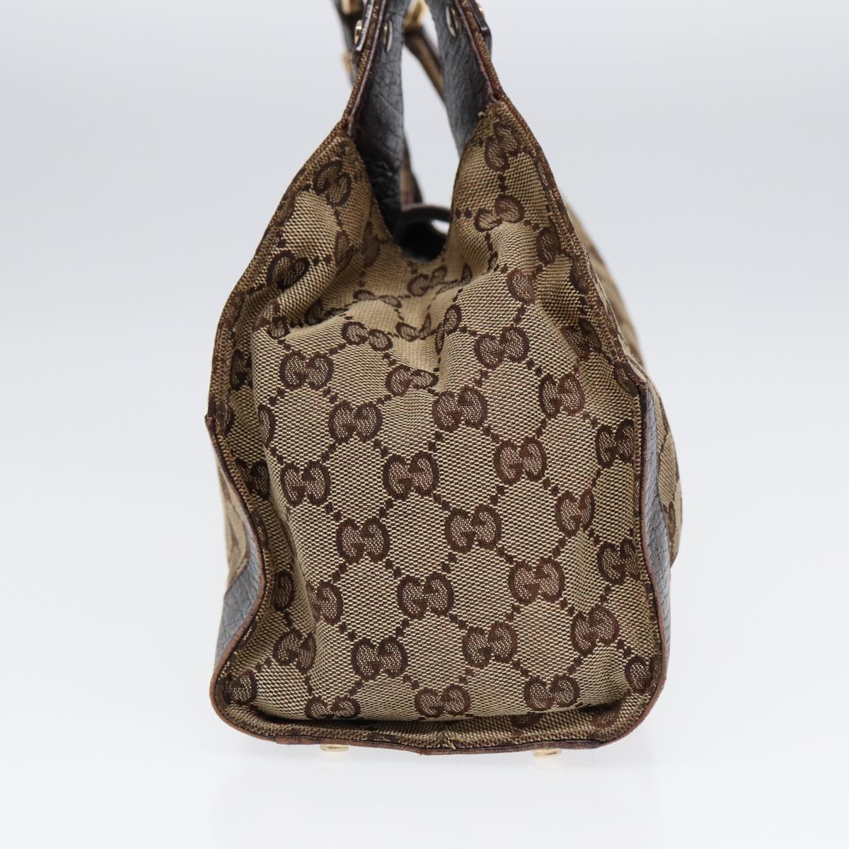 GUCCI GG Canvas WebSherry Line Jackie Shoulder Bag Beige Gold 130995 87296