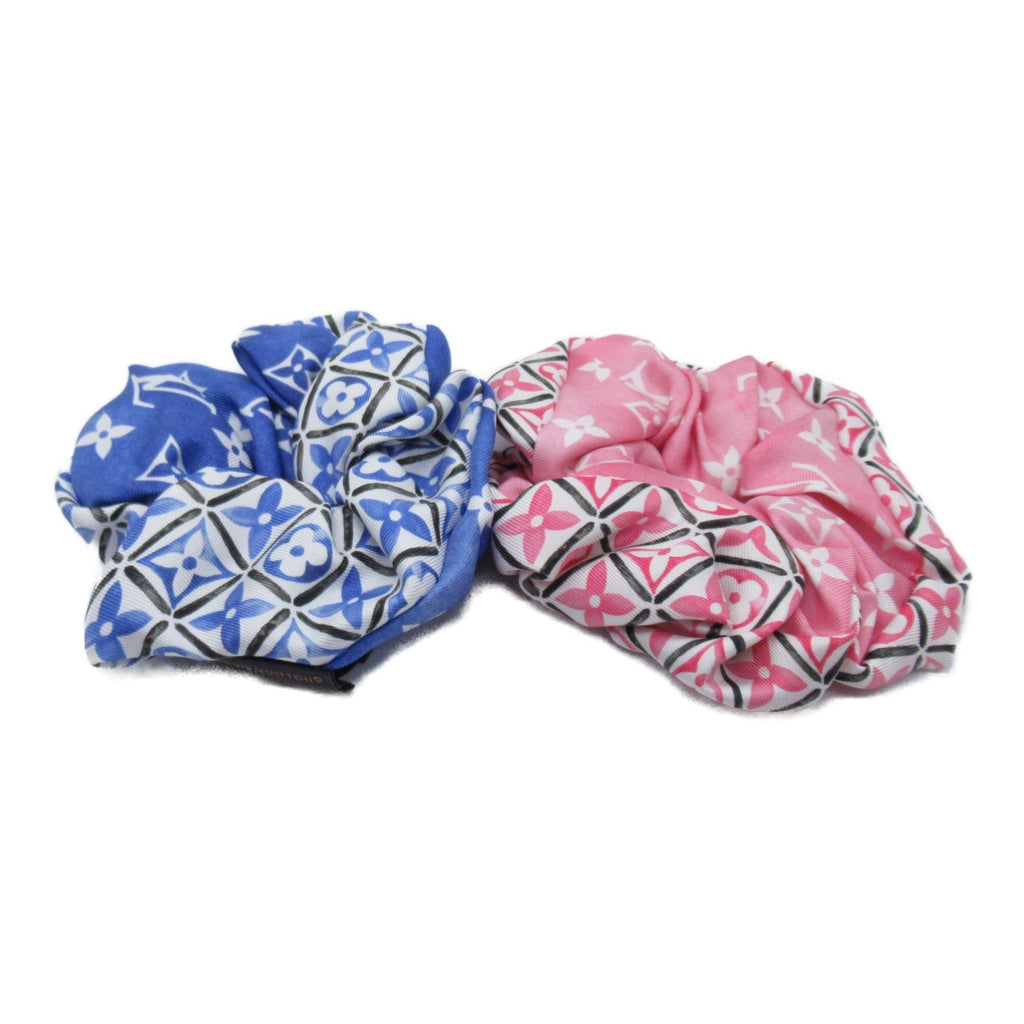 Louis Vuitton Louis Vuitton LV  the Pool S Set  Silk  Pink / Blue M78995