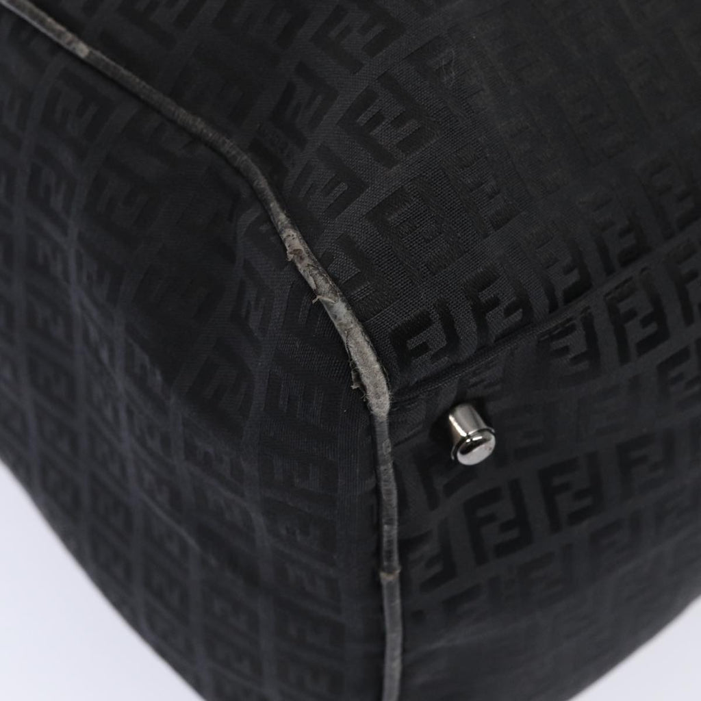 FENDI Zucchino Canvas  Nylon Black 87315