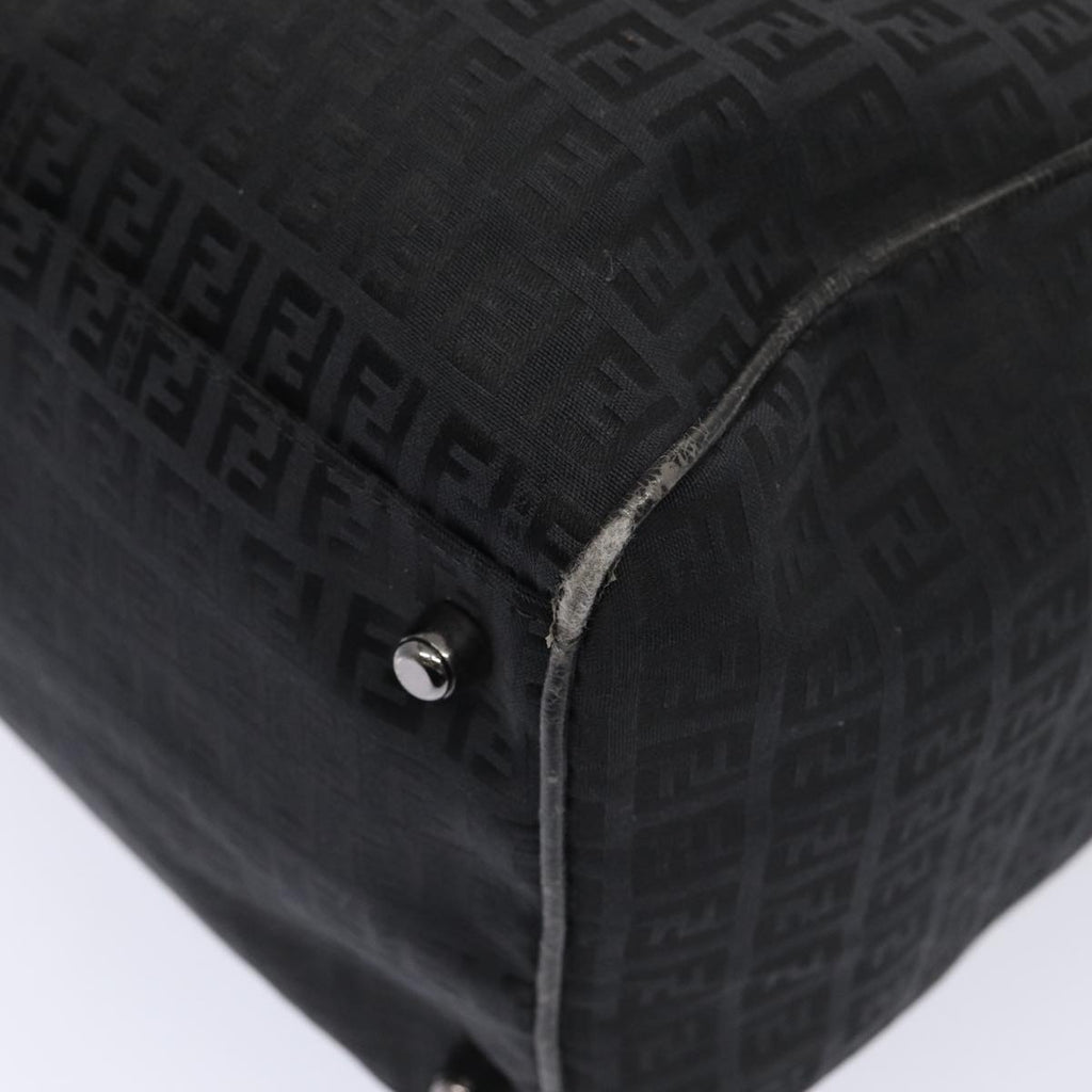 FENDI Zucchino Canvas  Nylon Black 87315