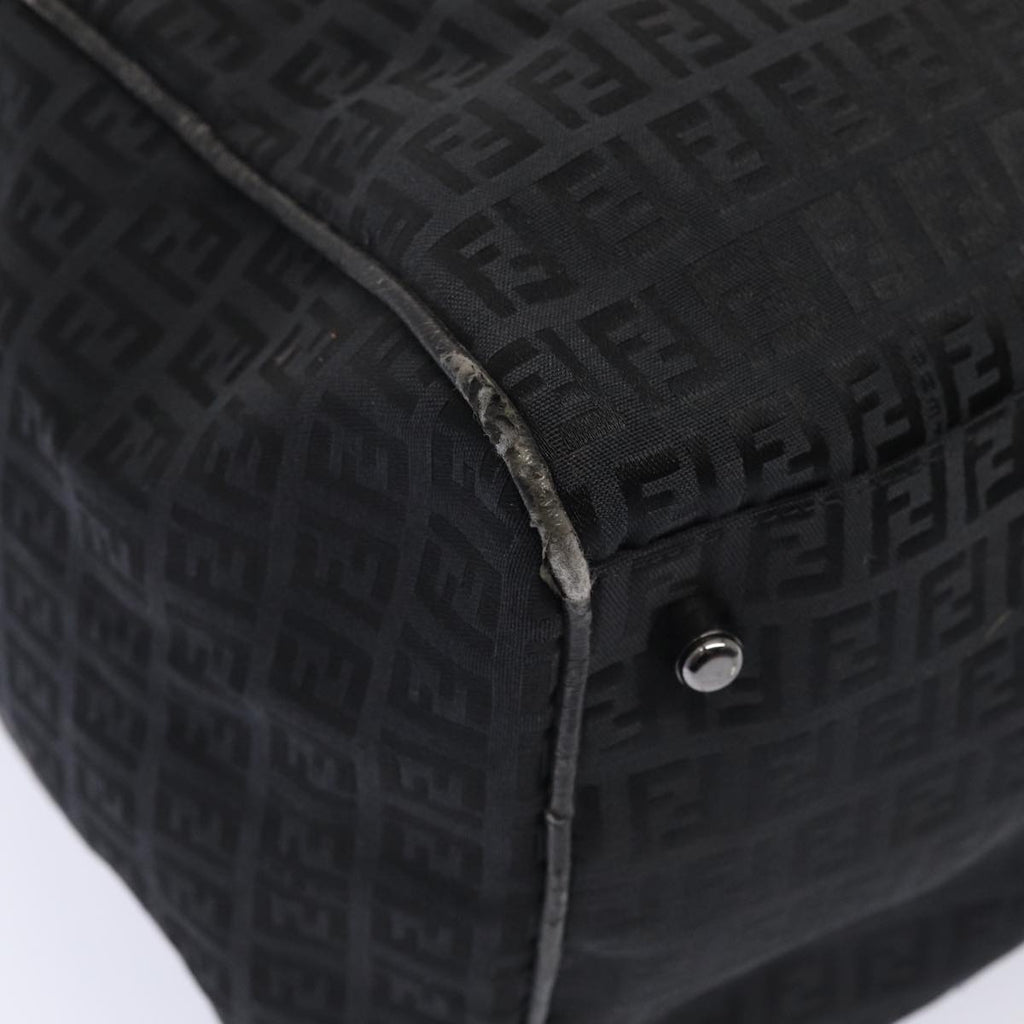 FENDI Zucchino Canvas  Nylon Black 87315