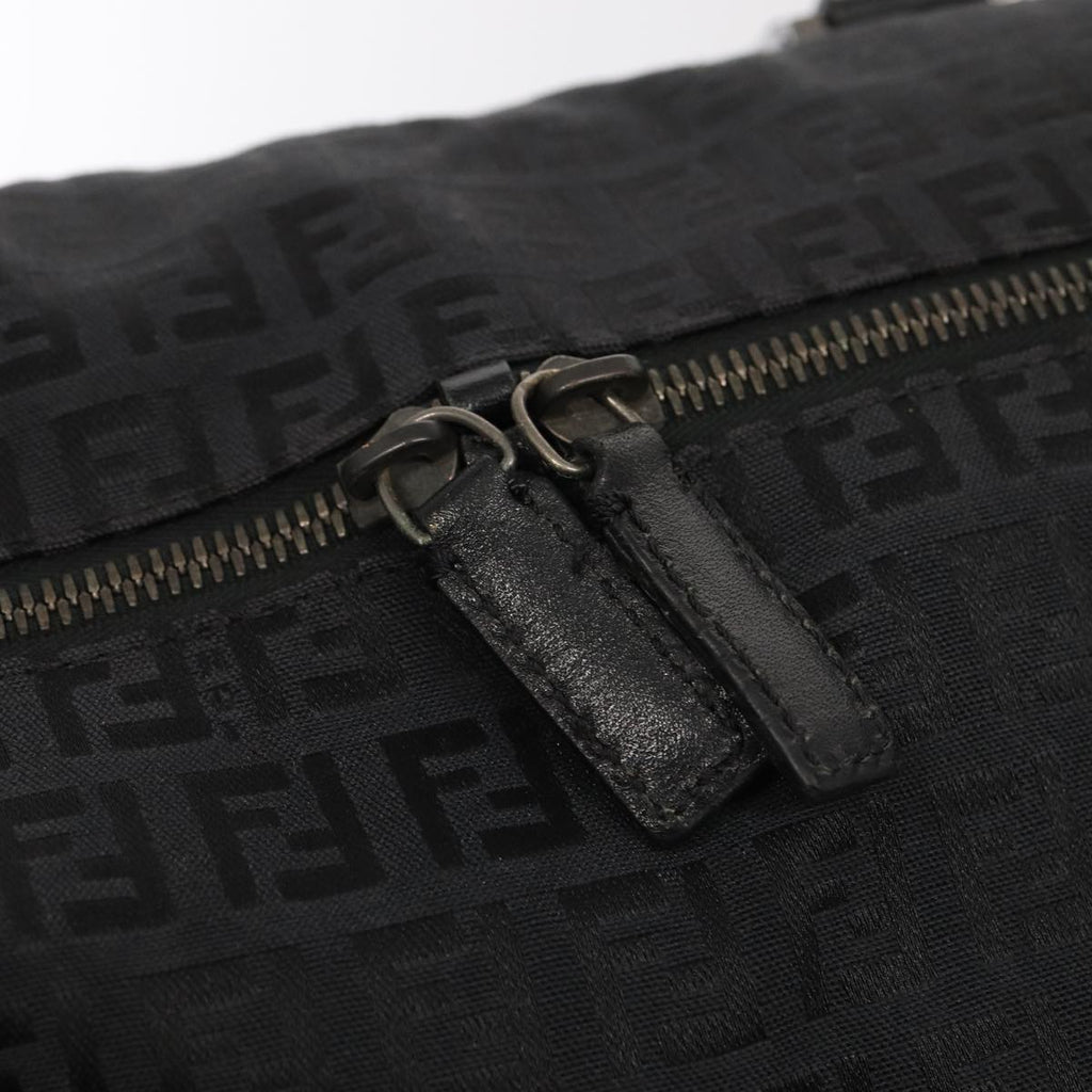FENDI Zucchino Canvas  Nylon Black 87315