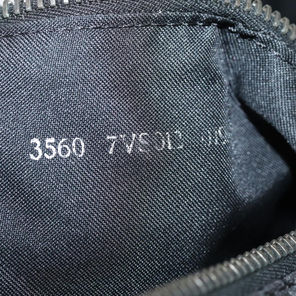 FENDI Zucchino Canvas  Nylon Black 87315