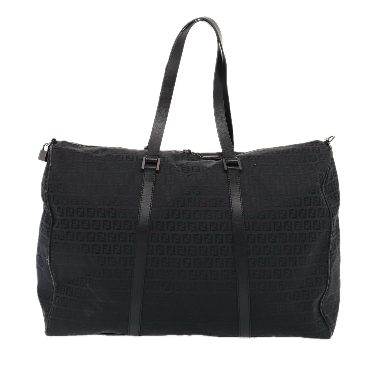 FENDI Zucchino Canvas  Nylon Black 87315