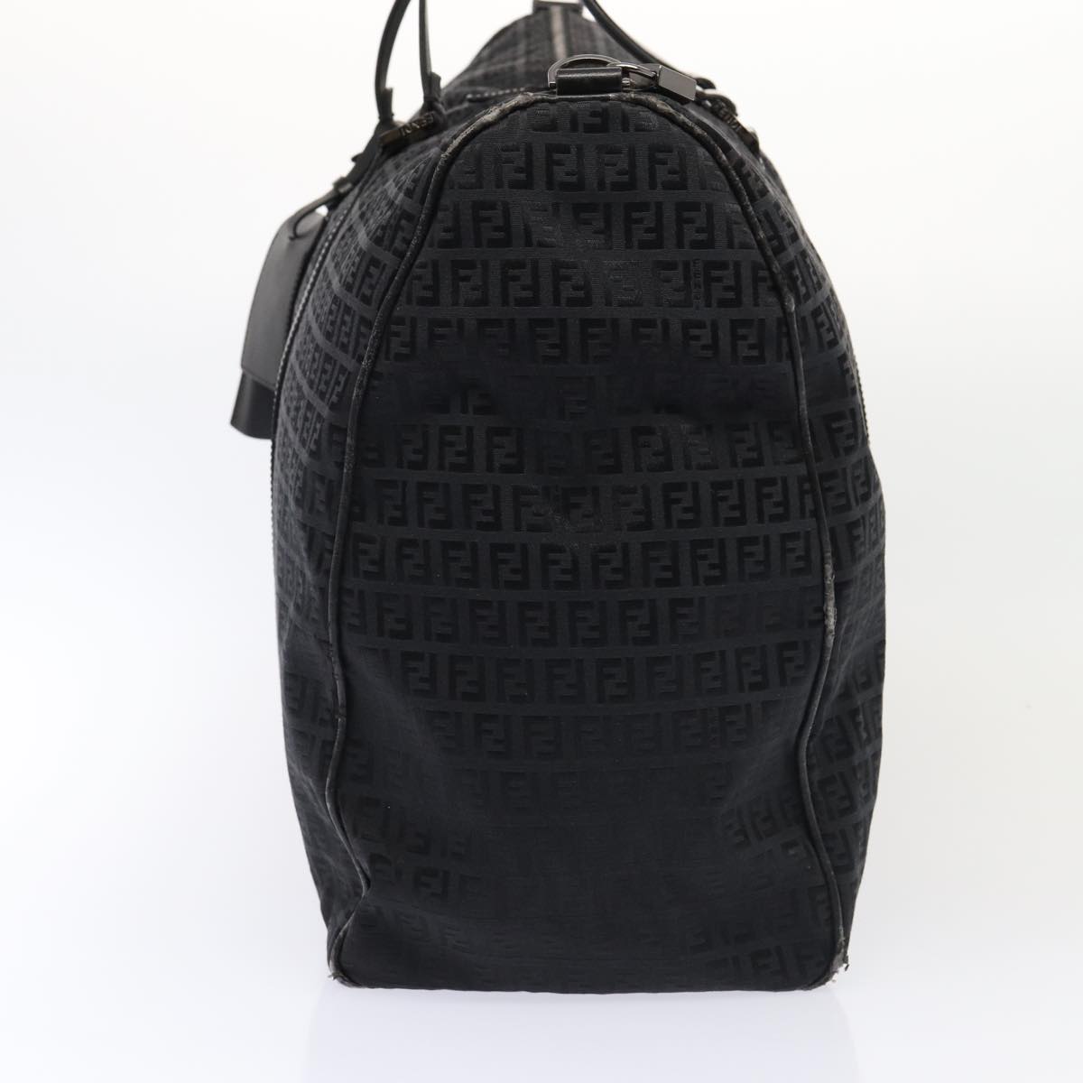 FENDI Zucchino Canvas  Nylon Black 87315