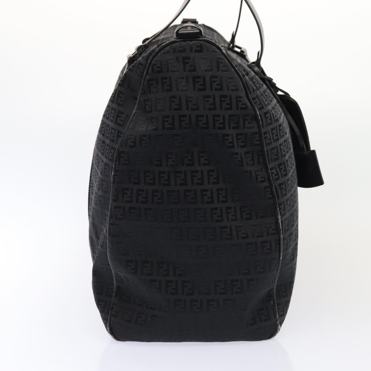 FENDI Zucchino Canvas  Nylon Black 87315