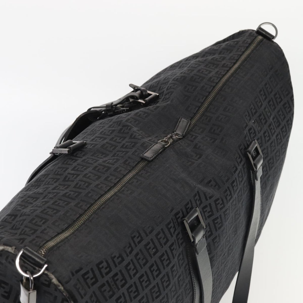 FENDI Zucchino Canvas  Nylon Black 87315