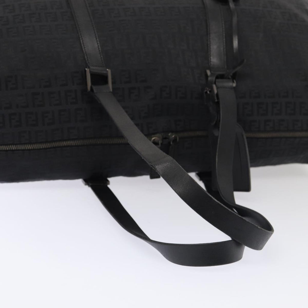 FENDI Zucchino Canvas  Nylon Black 87315