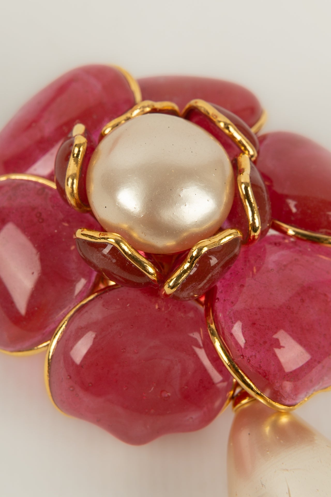 Broche / pendentif fleur Augustine