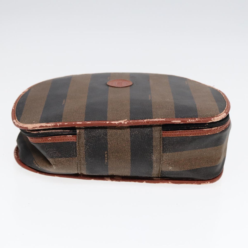 FENDI Zucca Canvas Pecan Canvas Shoulder Bag 2Set Brown Beige 87321