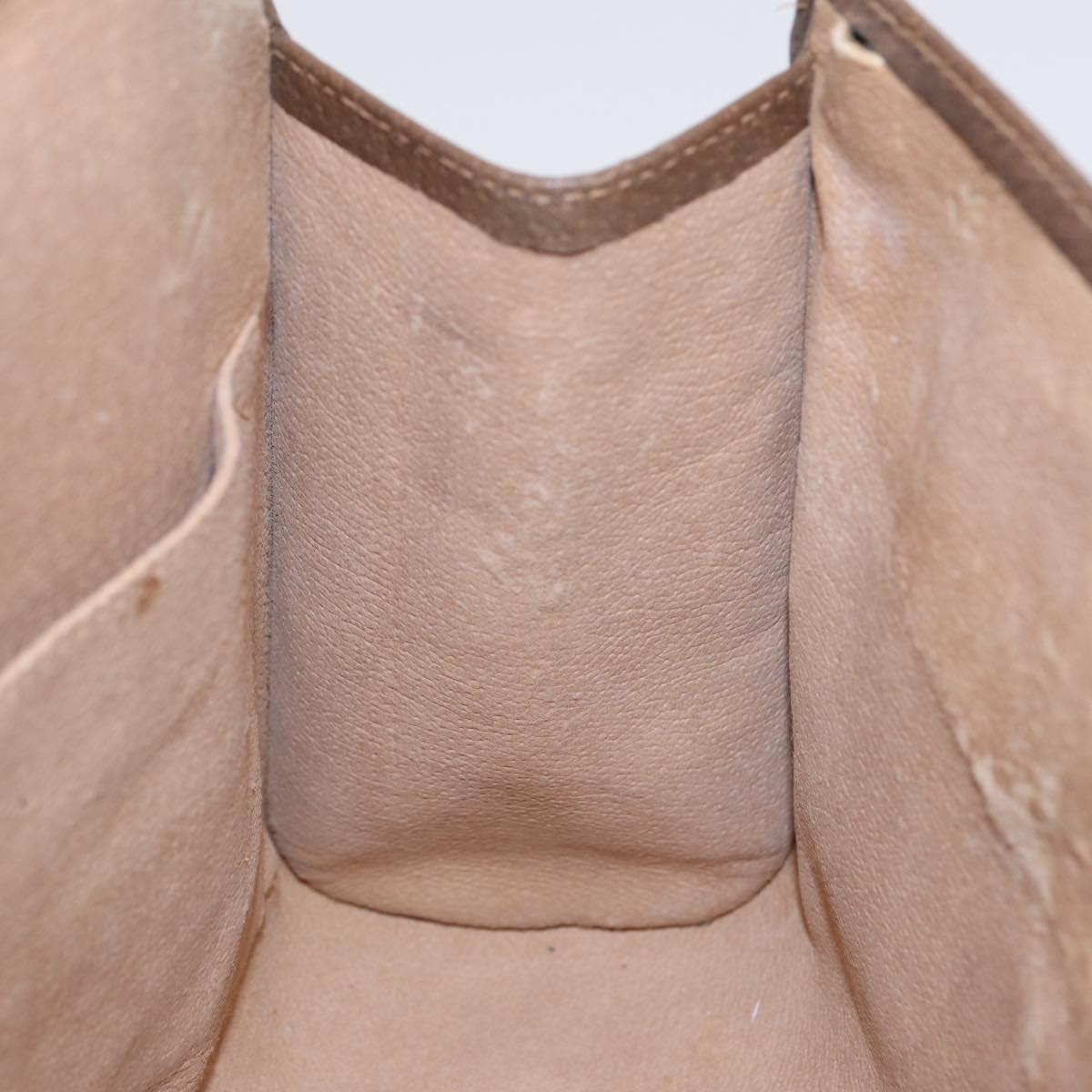 GUCCI GG Supreme Web Sherry Line Clutch Bag PVC Beige Gold 89 01 031 87331