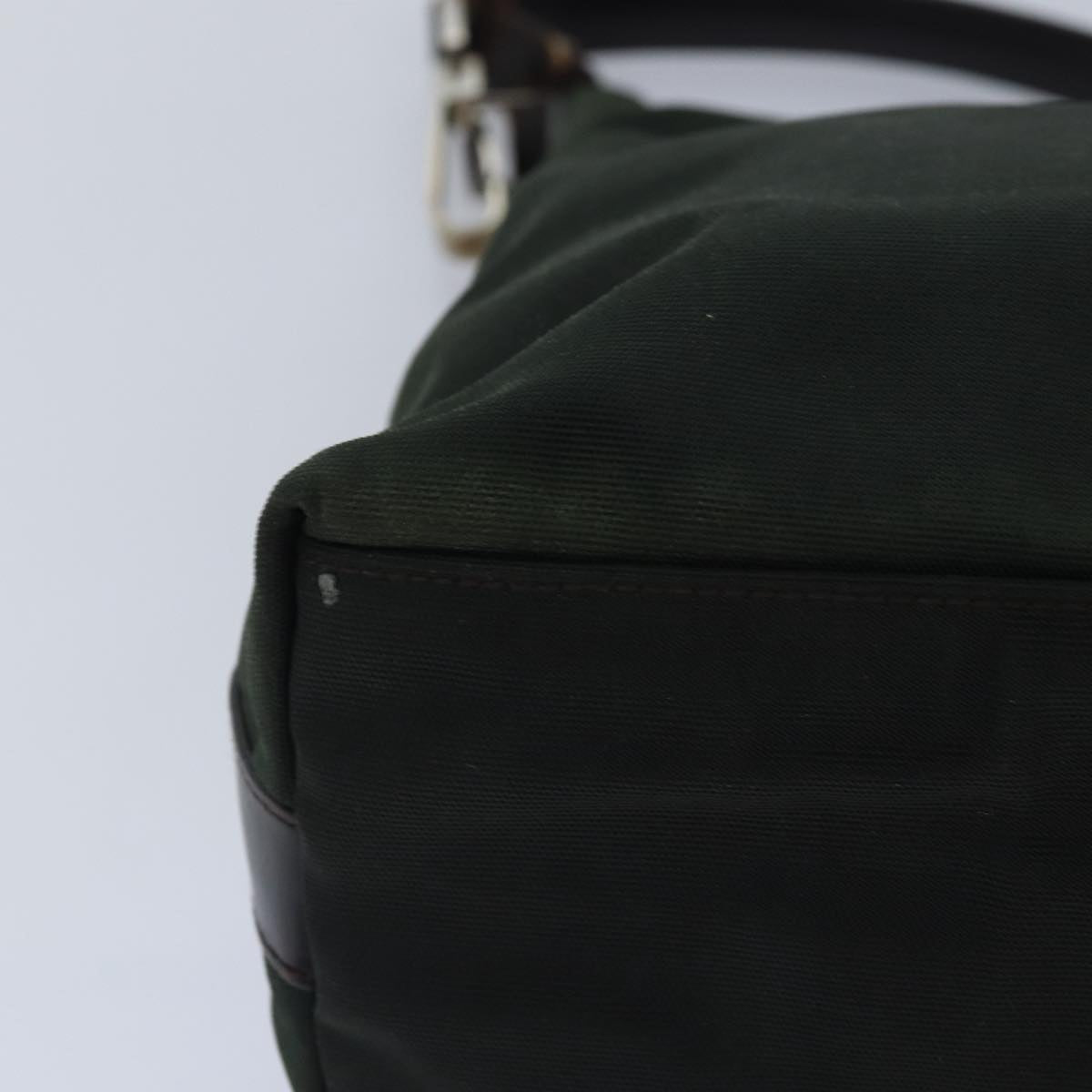 GUCCI Shoulder Bag Nylon Khaki 000 0602 87341