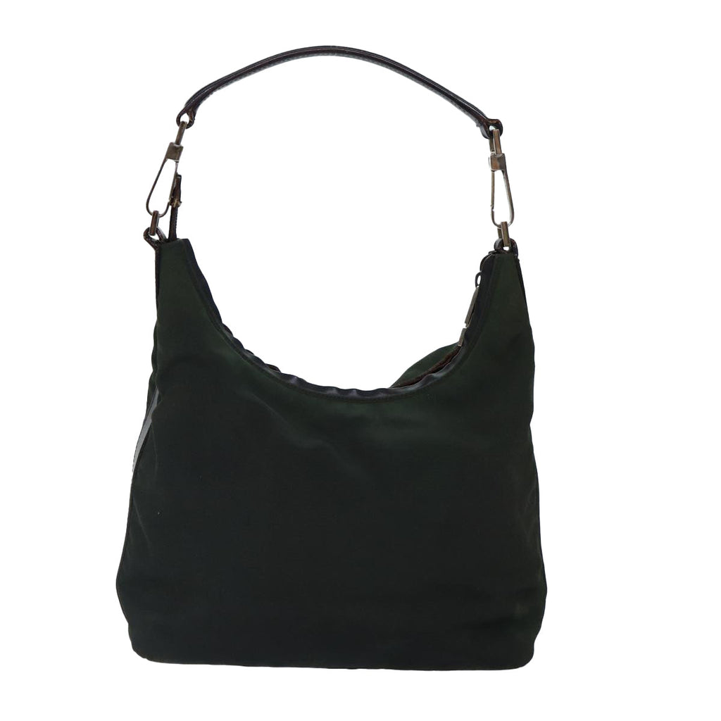 GUCCI Shoulder Bag Nylon Khaki 000 0602 87341