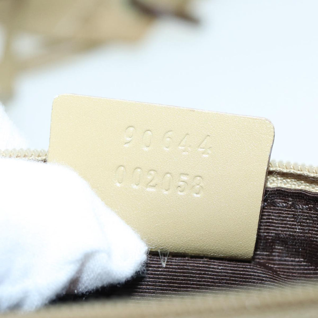 GUCCI GG Canvas Shoulder Bag Beige 90644 87426