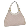 GUCCI GG Canvas Shoulder Bag Pink Gold 154981 87427