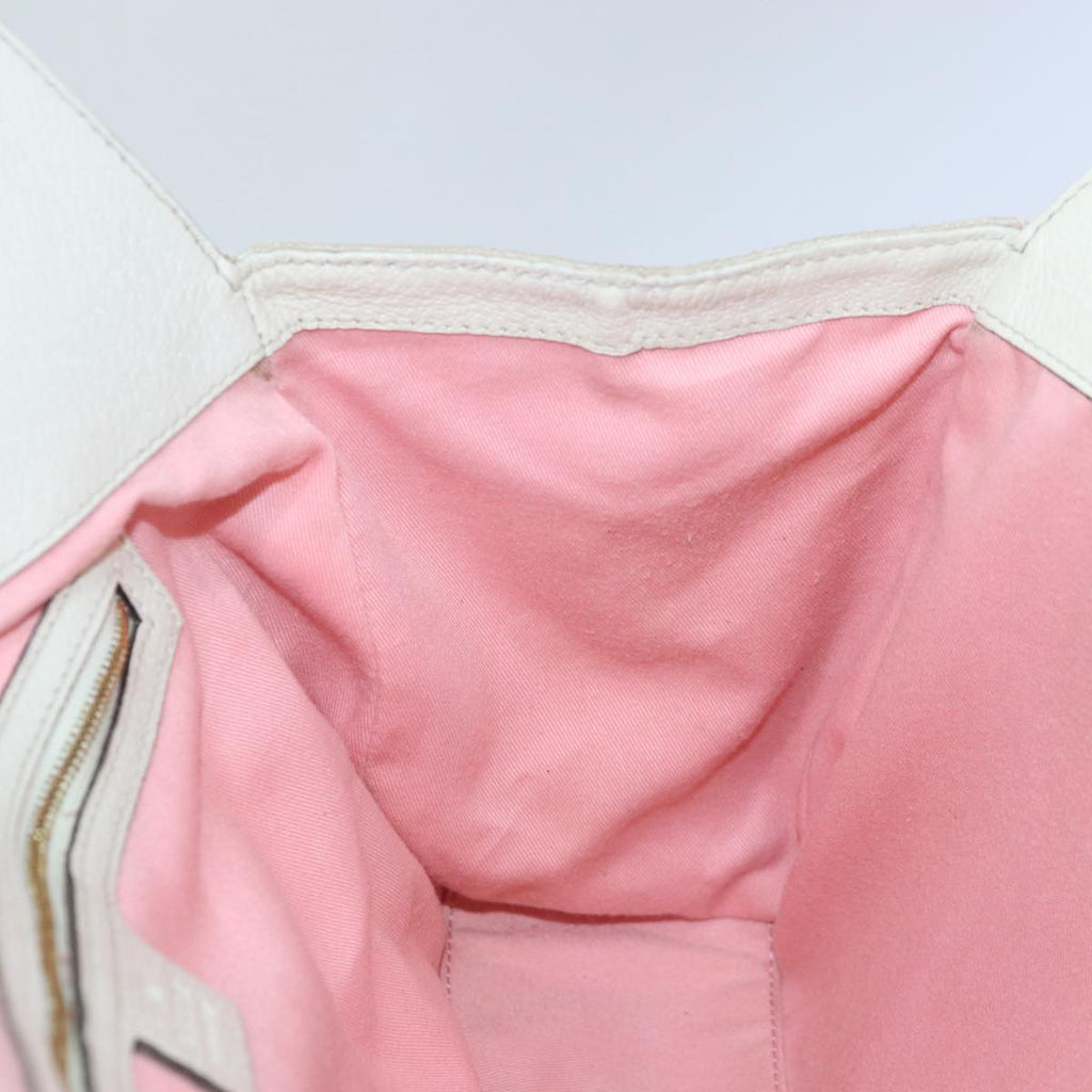 GUCCI GG Canvas Shoulder Bag Pink Gold 154981 87427